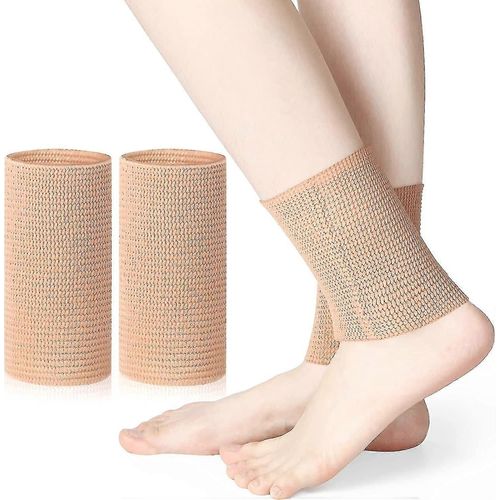 Cross Ankle Gel Sleeves Prembourré Skate Socks Skateboard Accessoires Ankle Pads Ankle Compression Sleeve Ankle Protector Brace For Skating Riding Ski Ank