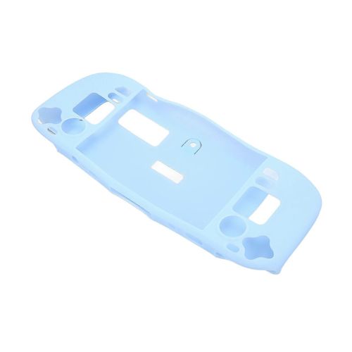 Housse De Protection De Jeu Étui De Protection Antidérapant En Silicone Avec Lanière Pour Steam Deck Bleu