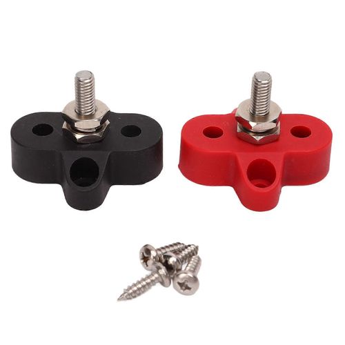 Boîte À Fusibles 12 Voies Avec Bornes Négatives Et Fil De Fusible Support De Boîte À Fusibles À 12 Circuits Avec Lumières Pour Voyants D'avertissement Réfrigérateurs De Voiture Chargeurs De Voiture