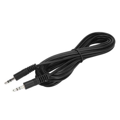 Câble audio de prise de 3,5 mm 5 m Câble auxiliaire audio mâle à mâle pour casque d'écoute