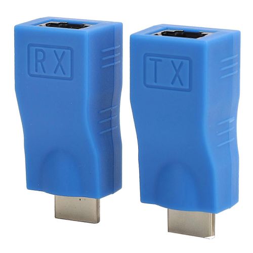 Interface multimédia HD vers RJ45 Rallonge de câble réseau 1080P 30m Câble Convertisseur Émetteur Récepteur