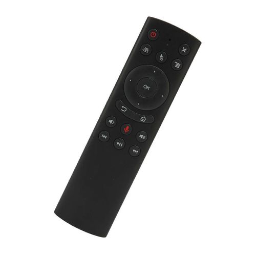 Télécommande G20S Télécommande vocale de conception unilatérale avec gyroscope à 6 axes pour ordinateur de projecteur TV G20S avec gyroscope