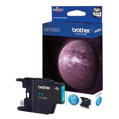 Brother LC1220CBP - Cyan - original - blister - cartouche d'encre - pour Brother DCP-J525, DCP-J725, DCP-J925, MFC-J430, MFC-J625, MFC-J825; MyMio MFC-J825