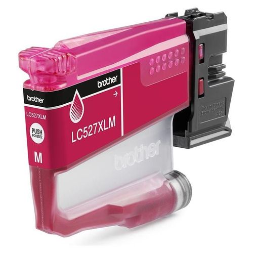 Brother LC527XLM - À rendement élevé - magenta - original - pack d'oreillers - cartouche d'encre - pour Brother MFC-J4350DW, MFC-J4550DW