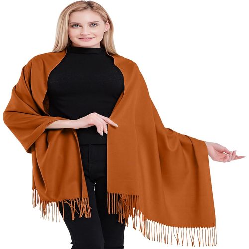 Châle Épais En Coton Mélangé Pashmina Femme.[G723]