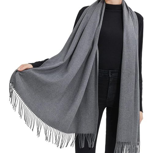 Écharpes Pour Femme-Écharpes Pashmina Et Châles Pour Robes De Soirée Et De Mariage,Écharpes Chaudes D'hiver Pashmina Étoles Taille L.[G361]