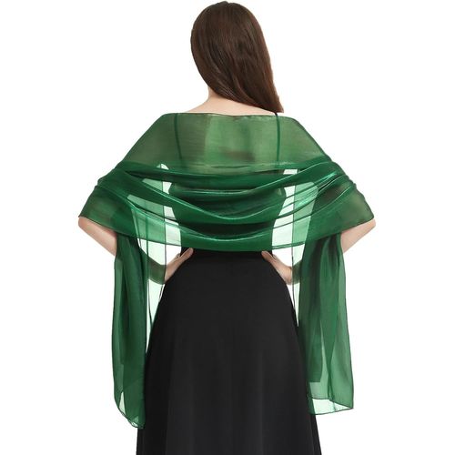 Châles Femme Étole Chic Écharpe Elégante Wrap Foulard Pashmina Scintillants Pour Mariage Soirée Cérémonies Fêtes.[G1094]