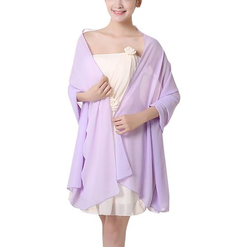 Femme Echarpe Châles Foulards Chiffon,Etoles Écharpe Fichus De Tête Les Mariages Mariée Bridemaids Tenue De Soirée Fête Plage.[G1111]