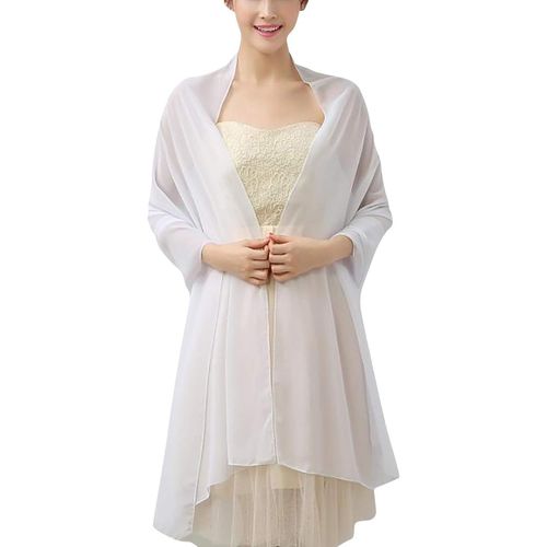 Femme Echarpe Châles Foulards Chiffon,Etoles Écharpe Fichus De Tête Les Mariages Mariée Bridemaids Tenue De Soirée Fête Plage.[G1114]