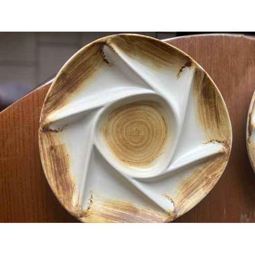 Lot De 4 Assiettes À Fondue Chantilly France 