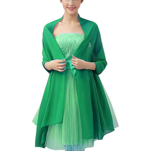 Femme Echarpe Châles Foulards Chiffon,Etoles Écharpe Fichus De Tête Les Mariages Mariée Bridemaids Tenue De Soirée Fête Plage.[G1116]