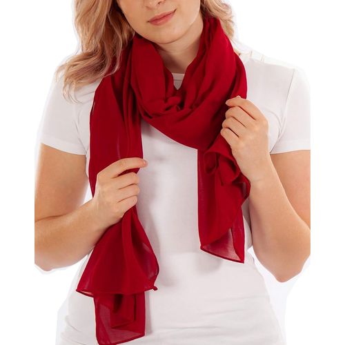 Primavera Foulard Pour Femme Pashmina En Mousseline De Soie Pour L'été Et Le Printemps Toute L'année Xxl Foulard Multifonction.[G763]
