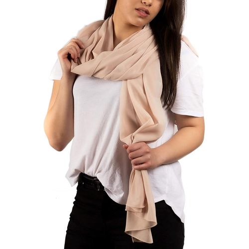 Primavera Foulard Pour Femme Pashmina En Mousseline De Soie Pour L'été Et Le Printemps Toute L'année Xxl Foulard Multifonction.[G764]