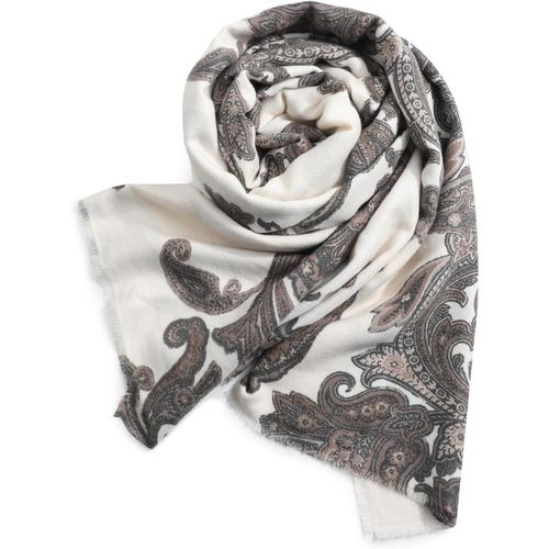 Écharpe Chaude Souple Pour Femme Étole Châle Élégant Motif Imprimé Floraux Paisley Multicolore Automne Hiver 190cm*65cm.[G591]