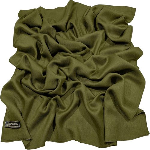 Châle À Franges De Couleur Unie Pashmina Femme.[G1327]