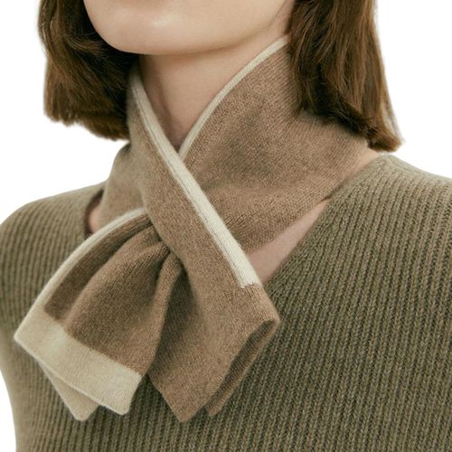 Écharpe Courte En Tricot Chaud Pour Costume De Bureau,Cache-Cou,Châle Pour Femme,Écharpe Croisée D'extérieur Et D'intérieur.[G1340]