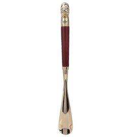 Chausse-Pied À Tête De Lion En Métal À Long Manche En Bois Avec Poignée À Sabot Sabot Lève-Chaussures Outil De Cuillèresmall Lion Head Brown 58cm