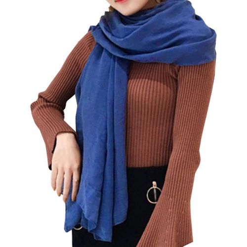Écharpe Foulard Femme Hiver Grande Echarpe Chale En Coton Lin Longue Chaude Automne Cape,180cm X120cm.[G418]