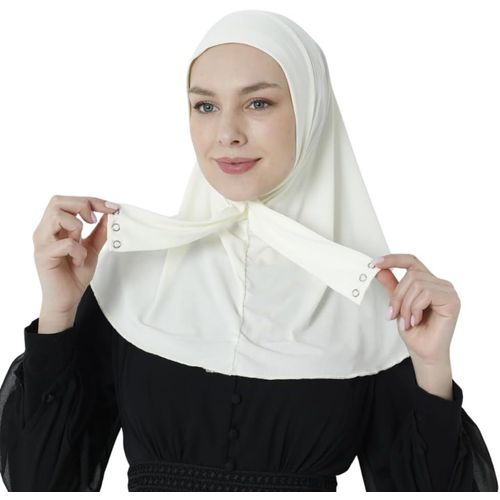 Hijab Musulman De Qualité Supérieure Pour Femme-Écharpe Élégante-Extensible,Durable,Port Instantané.[G1170]