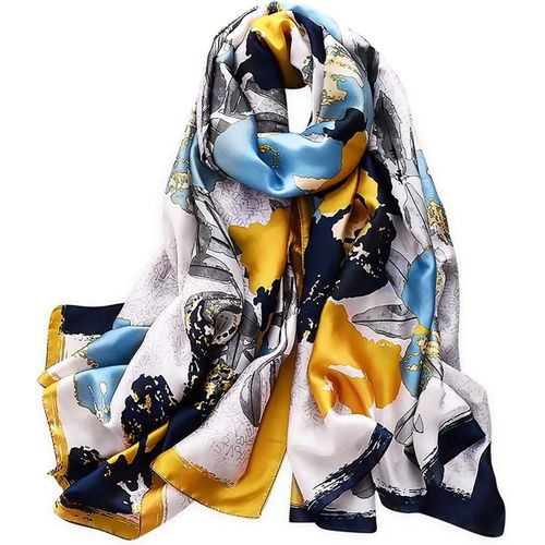 Silk Scarf Femme Shawl White Scarf Lotus Stain Neckerchief Head Wrap Thin Scarf Femme Beach Shawl Vintage Bridal Mousseline Musulman Colorful Cloth Christmas Decorations Scarf Ceinture Vert.[G1177]