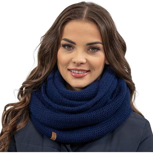 Femme Echarpe Cache Cou Pour L'automne Et L'hiver Chaud Elegant Confortable Tricot Doux Taille Universelle Modele Polyvalent Ideal Pour Activites Quotidiennes 7103.[G1400]