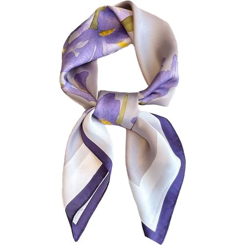 Echarpe En Soie Pour Femmes,Écharpe Élégante Et Légère En 100% Soie,Convenant À Toutes Les Occasions..[G440]