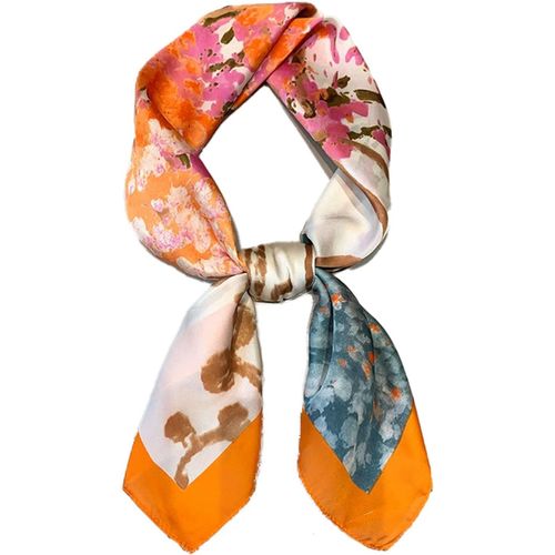 Echarpe En Soie Pour Femmes,Écharpe Élégante Et Légère En 100% Soie,Convenant À Toutes Les Occasions..[G436]