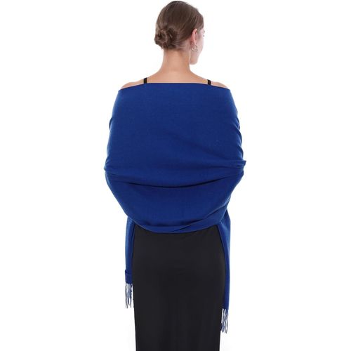 Écharpe Femme Robe De Soirée Classique Hiver Plaine Écharpe Étole Femme Festive.[G632]