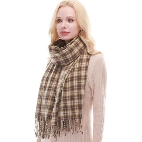 Echarpe Plaid Femme Echarpes Et Foulards Hiver Chaud Grosse Chale Pashmina Etole.[G830]