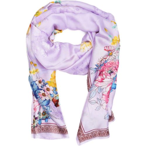 Foulard Effet Soie Mouchoir Léger Doux Avec Fantaisie Élégante Femme Sc024.[G1193]