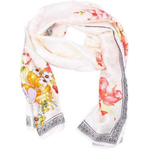 Foulard Effet Soie Mouchoir Léger Doux Avec Fantaisie Élégante Femme Sc024.[G1195]