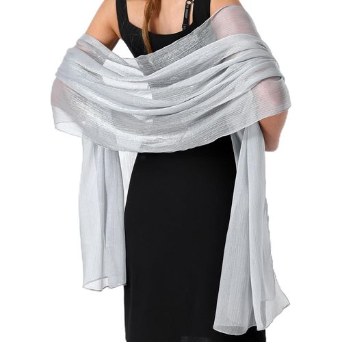 Étole Pour Femme-Foulard En Mousseline De Soie-Élégant-Écharpe Légère Et Douce-Grande Taille-Pour Robe De Soirée.[G459]