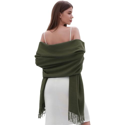 Echarpe Femme Pashmina Chale Etole Mariage Hiver Chaud Longues Grosse Echarpes Et Foulards.[G84]