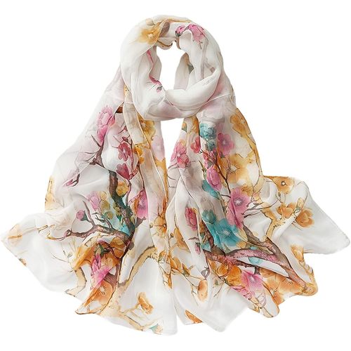 Foulard Femme Écharpe Pour Légère Fleur Pour La Plage Le Quotidien Fête Banquet.[G475]