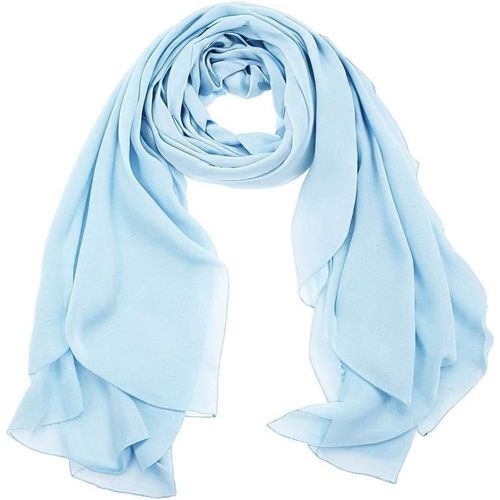 Foulard En Mousseline Pour Les Femmes Écharpe Foulard Étole Foulards En Mousseline 175 * 70cm Chales Étole Mode.[G291]