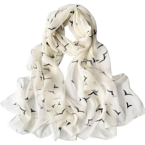 Foulard Femme Écharpe Pour Légère Fleur Pour La Plage Le Quotidien Fête Banquet.[G478]