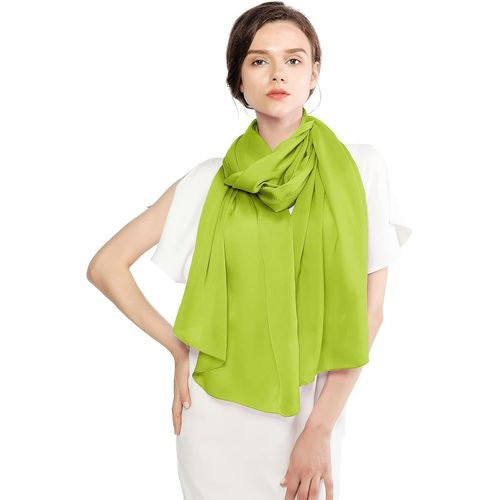 Écharpe Femme Pashmina Étole Robe De Soirée Chale Mariage Festive Foulard Mousseline Léger Long.[G108]