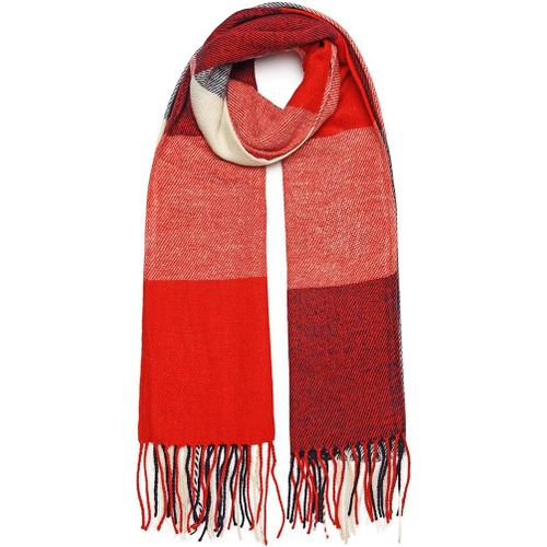 Dames Foulards Hiver Chaud Tartan Châles Cachemire Sensation Enveloppements,Écharpe Cadeaux Pour Femmes.[G1245]