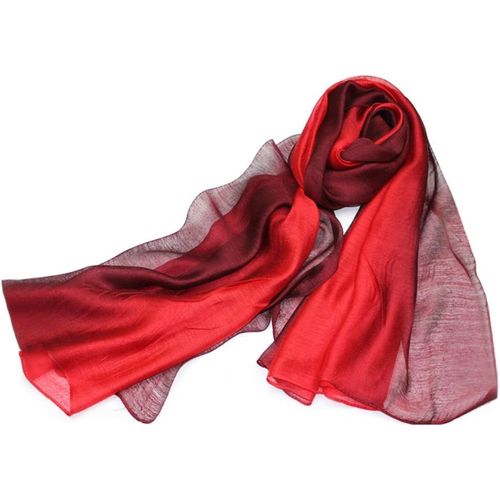 Foulard En Coton Et Soie Pour Femme.[G1070]