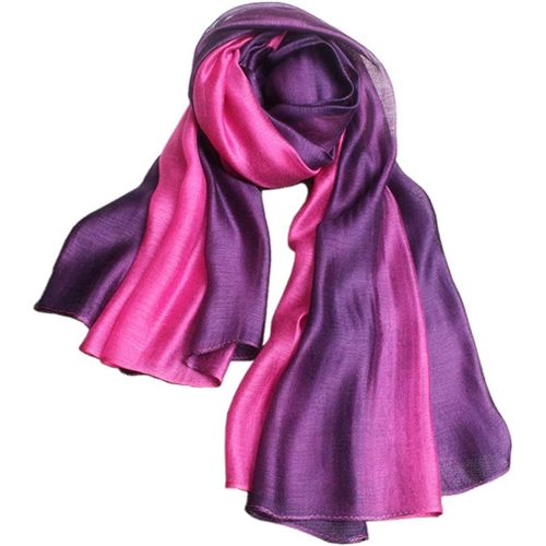 Foulard En Coton Et Soie Pour Femme.[G1068]