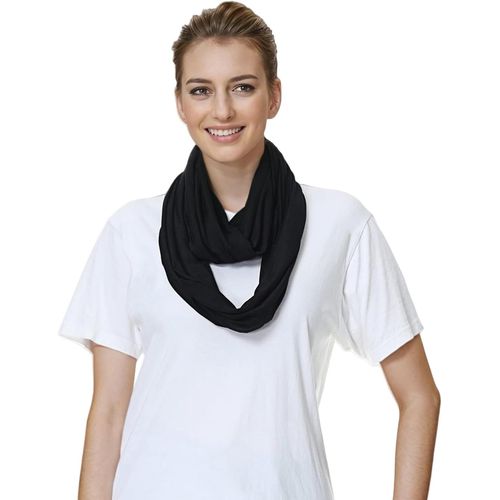 Écharpe Infinity Légère En Jersey Modal De Qualité Supérieure Pour Femme.[G336]