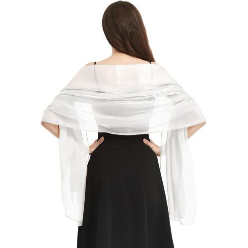 Châles Femme Étole Chic Écharpe Elégante Wrap Foulard Pashmina Scintillants Pour Mariage Soirée Cérémonies Fêtes.[G1095]