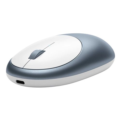 Satechi M1 - Souris - droitiers et gauchers - optique - 3 boutons - sans fil - Bluetooth 4.0 - bleu