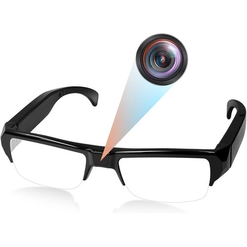 Mini Caméra Espion Lunettes, Lunette Espion 1080P Hd, Micro Camera Cachee Portable Enregistreur Vidéo Caméscope Prise De Photos Pour Intérieur Extérieur[CAM6261803]