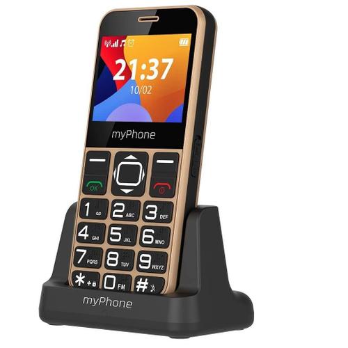 Myphone Halo 3 5,87 Cm (2.31") 86 G Noir, Or Téléphone Pour Seniors