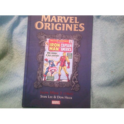 Livre Marvel Origines Editions Hachette Iron Man 3