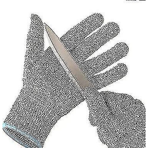Gants Résistants Aux Coupures ? Ambidextres, Qualité Alimentaire, Protection Haute Performance Niveau 5, 7 Tailles Au Choix ? Style De Bordure Bleue
