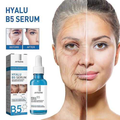 Roche-Posay Hyalu B5 Sérum D'acide Hyaluronique Pur Triple Concentré Anti-Âge Essence Réparatrice, Repulp Skin Smooth 