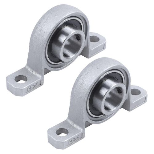 2x 20 mm intérieur en acier inoxydable Dia, réglable, roulement à billes en bloc d'oreiller