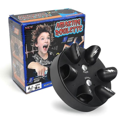 Intéressant Electric Shock Finger Game Machine Shocking Roulette Lie Detector